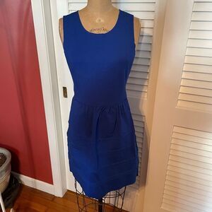 MADEWELL | royal blue midi dress S